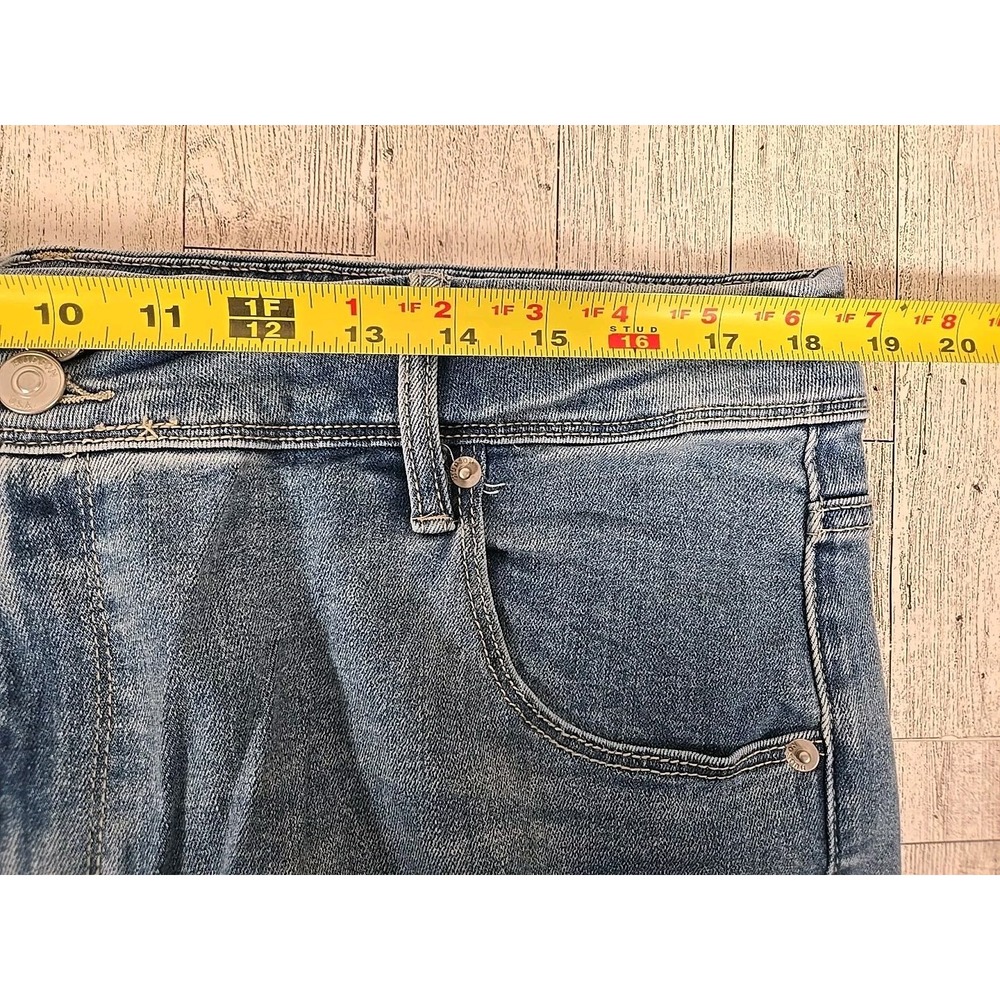 Hudson Los Angeles Jeans 16 Mid Rise Straight Womens Premium Stretch NEW - Picture 4 of 14